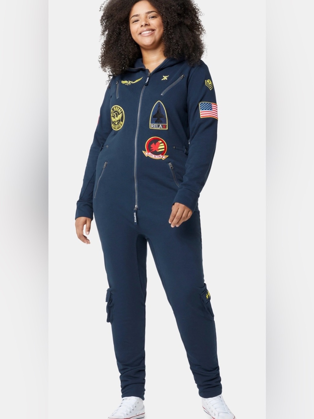 ONEPIECE- AVIATOR ONESIE | MIDNIGHT BLUE